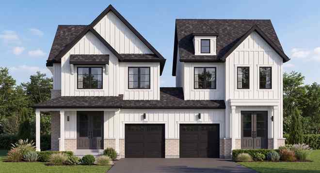 Artist’s concept of 27-foot detached link homes