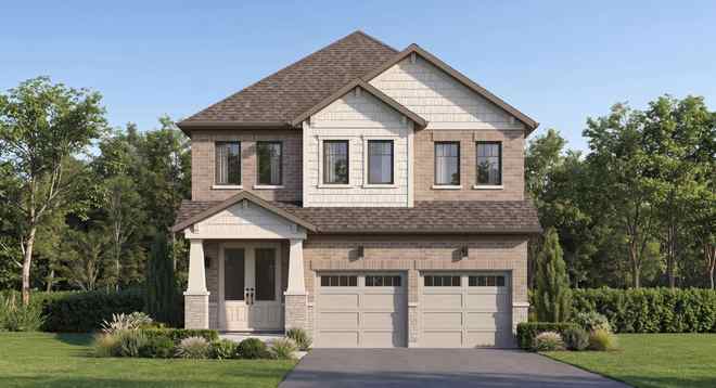 Artist’s concept of 36-foot detached homes