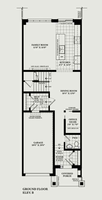 Ainsworth ground floor plan