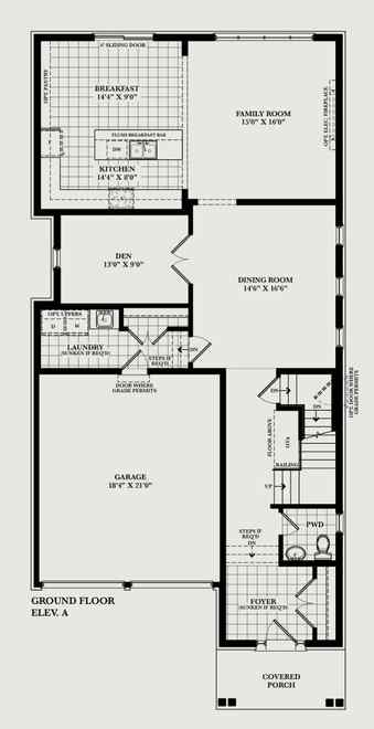 Charnwood ground floor plan