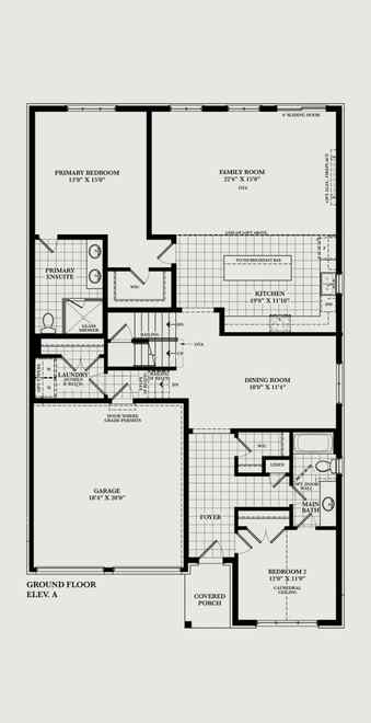 Foundry with Loft ground floor plan