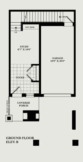 Glade ground floor plan