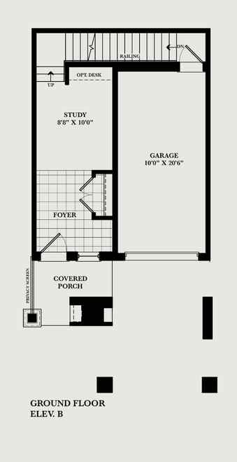 Glen ground floor plan