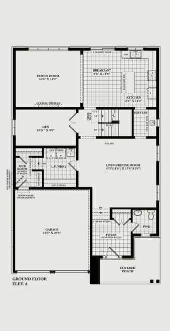 Millwright ground floor plan