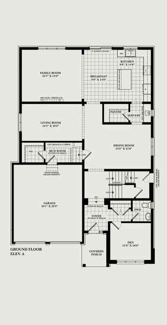 Montrose ground floor plan