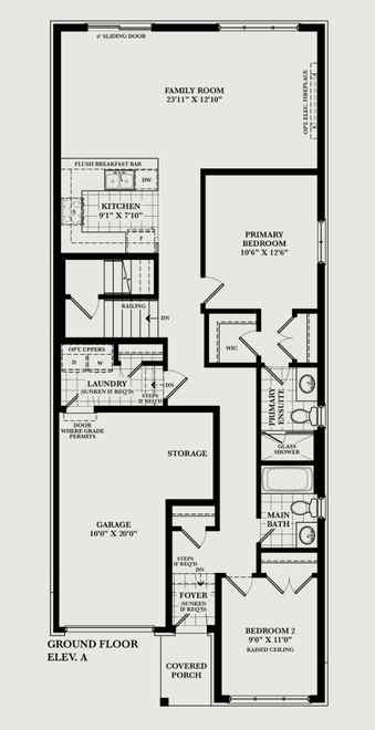 Rosewood ground floor plan