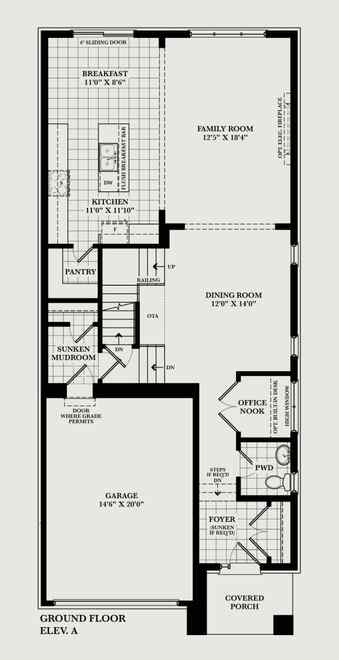 Stonebrook ground floor plan