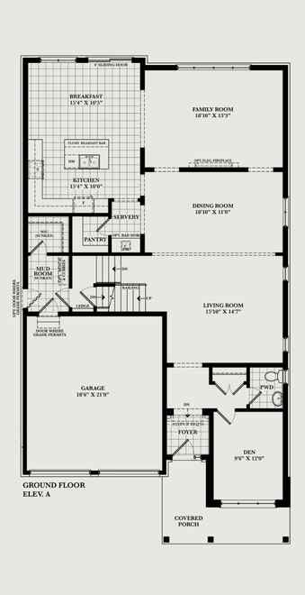 Turner ground floor plan