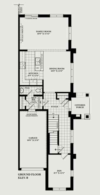Walker ground floor plan